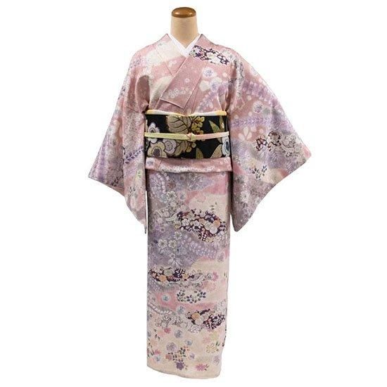 訪問着フルセット 辻ヶ花 金彩 絞り 正絹 正絹辻ヶ花風訪問