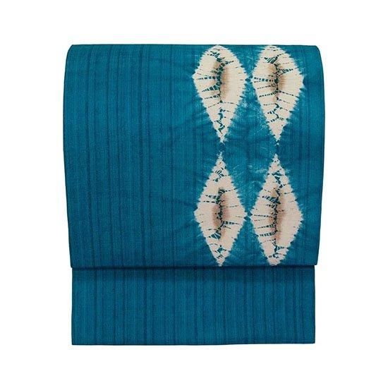 手絞り 桐生絞九寸名古屋帯