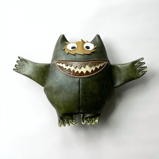 Nauga Monster / Black x Green Mix - NICK WHITE