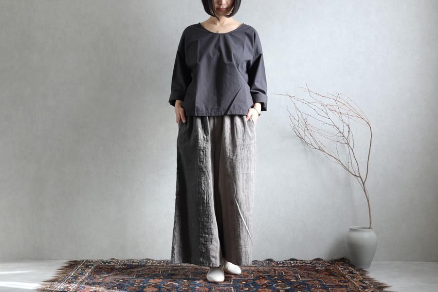 tamaki niime 玉木新雌 sen long コットン ロング パンツ
