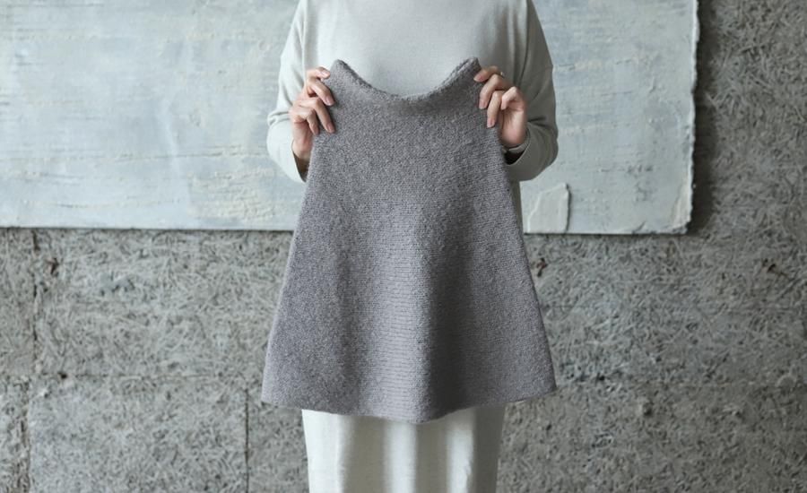 evam eva(エヴァム エヴァ) 【2021aw新作】アルパカ ウール スヌード