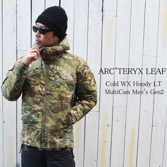 新型モデル!!ARC'TERYX LEAF Cold WX Hoody LT MultiCam Men's Gen2 23690