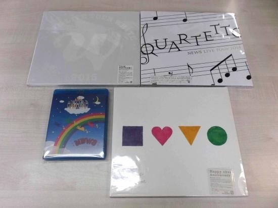 お得セット】NEWS 歴代Blu-ray 初回限定盤セット - ジャニランド