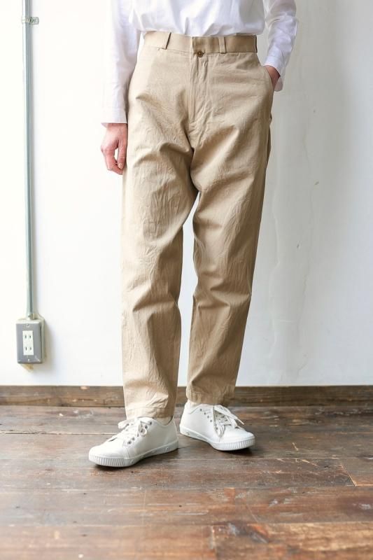 YAECA レディス チノワイドテーパード - SUSCON + RUSTIC HOUSE