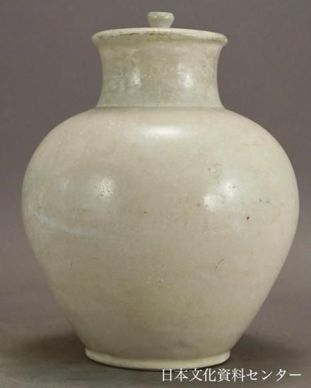 白磁万年壺(唐代)邢州窯 株式会社 日本文化資料センター