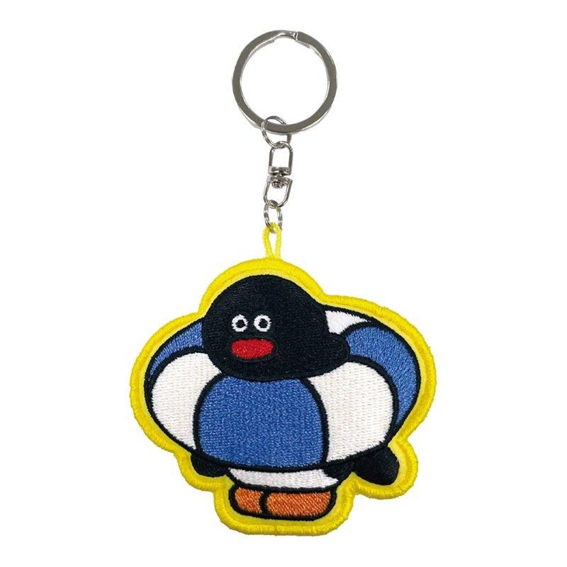 PINGU×松本セイジ】刺繍マスコットキーチェーン （PINGU） PG