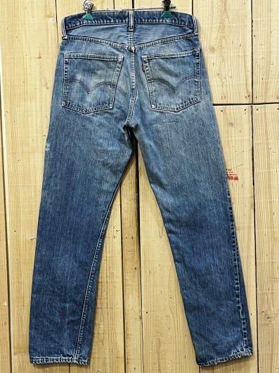 リーバイス505 古着 66前期 激ヒゲ 70S シングルステッチ LEVIS505 W33