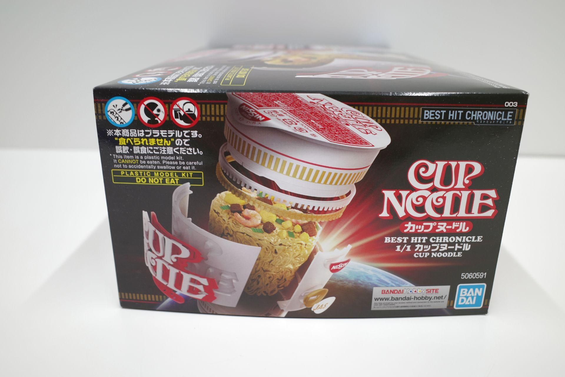 バンダイ 1/1 カップヌードル CUP NOODLE BEST HIT CHRONICLE