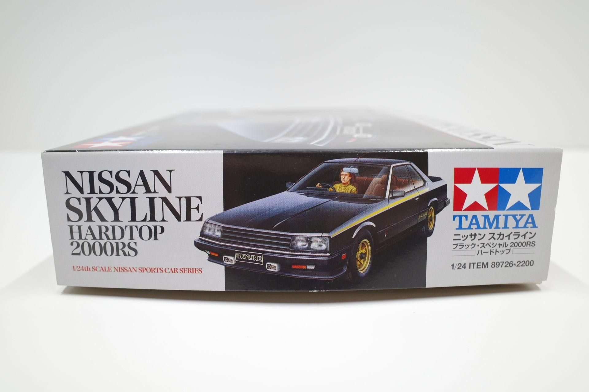 タミヤ 1/24 ニッサン スカイライン 2000RS ハードトップ ブラック