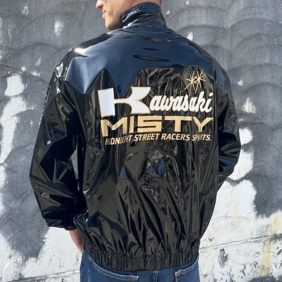 KAWASAKI ブルゾン〈ブラック〉 - 【公式】MISTY/旧車・絶版車/バイク