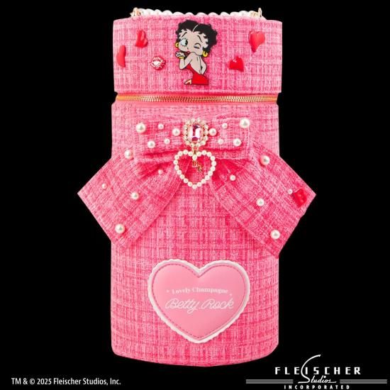 BETTY.ROCK TWEED PINK - シャンパンD.ROCK