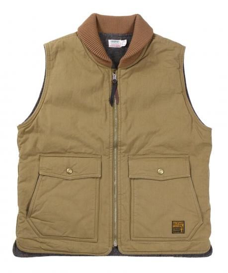 TROPHY CLOTHING [-Storm Vest- Beige size.36,38,40,42] - KNOCK