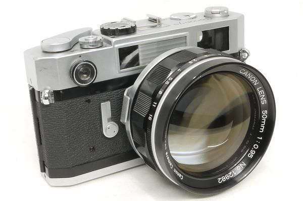 キャノン 7S 50mm F0.95 ケース付 - 日進堂カメラ オンラインショップ