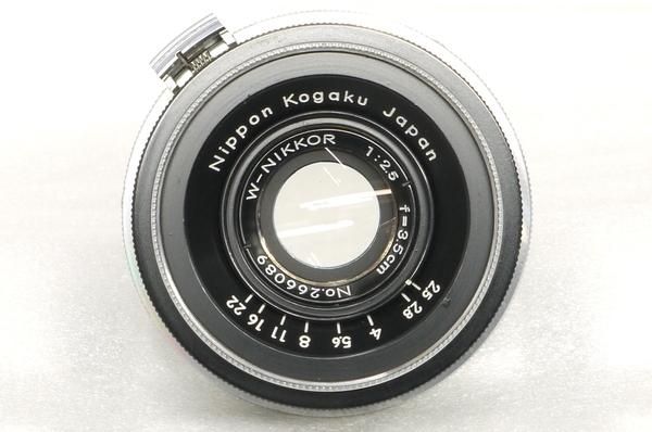 ニコン W-NIKKOR 35mm F2.5 ブラック (ニコンSマウント) 極上美品