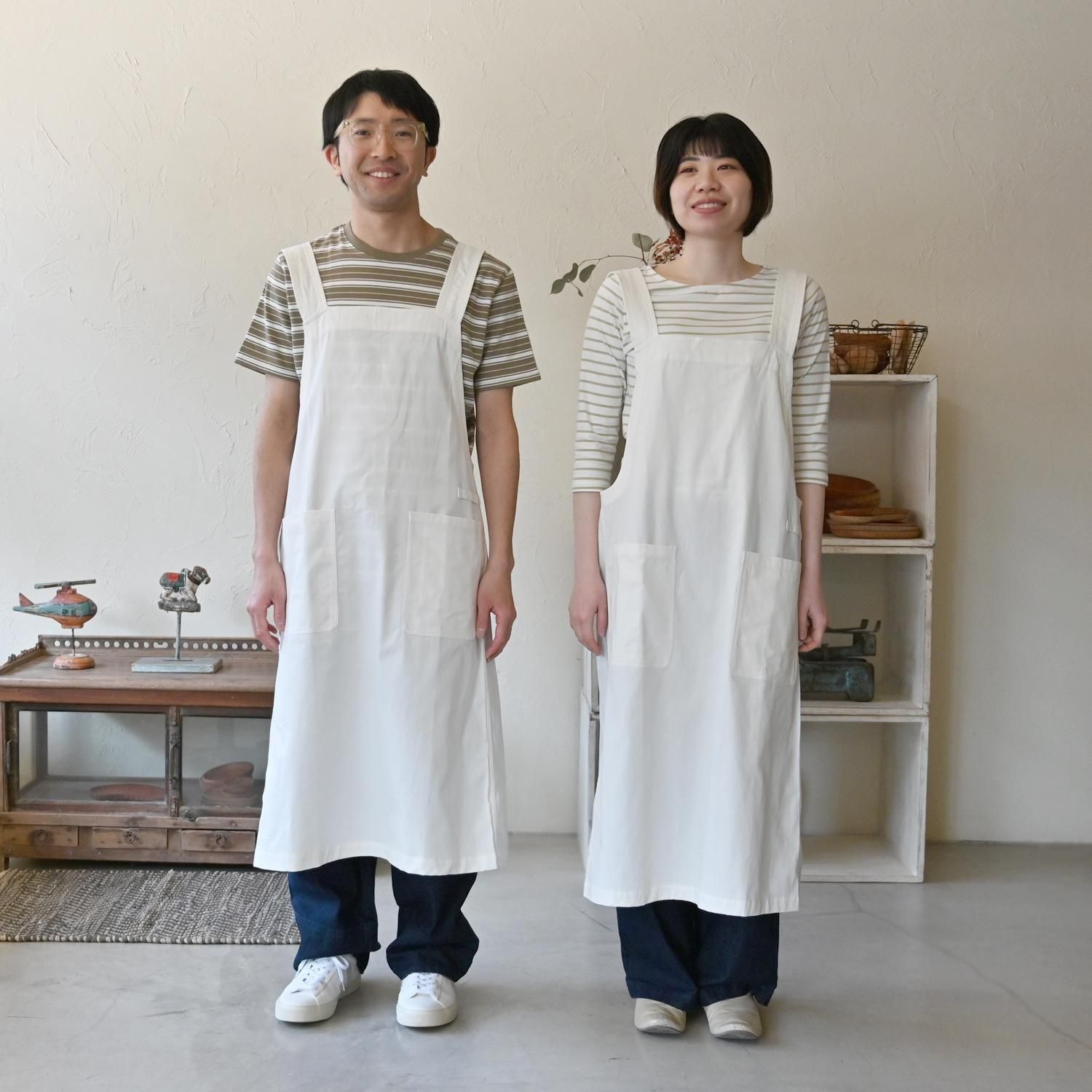 OCコンフォートエプロン ホワイト - 【シサム工房 公式OnlineStore