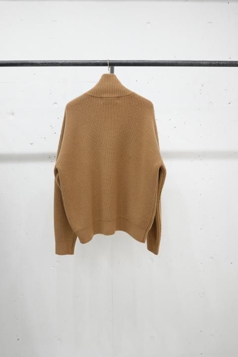 CULLNI Double Zip High Neck Knit - m-market