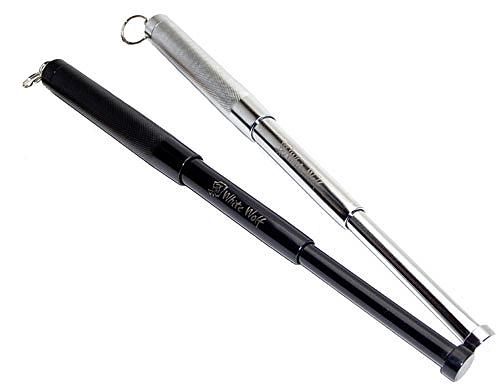 ホワイトウルフ 7075アルミ ミニ警棒【2色】【強度不明】【ロゴ入