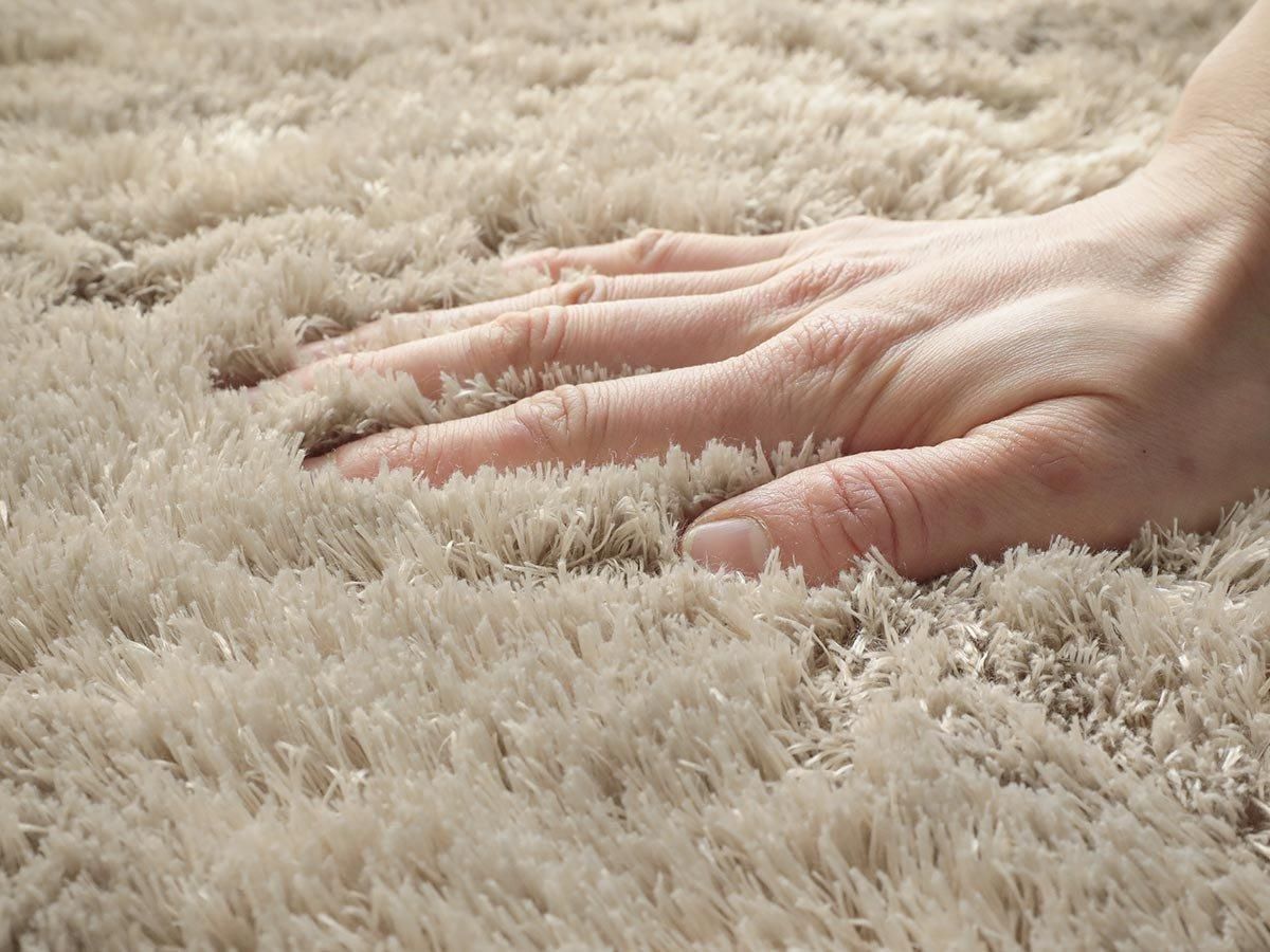 アウトレット】手洗いOK！スベリ止め付きマイクロファイバーラグ