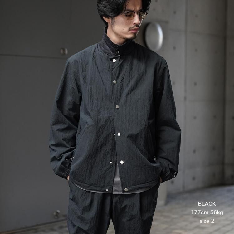 ノンネイティブ nonnative 25aw コーチジャケット コットンナイロン
