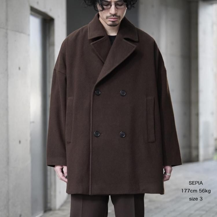 ワンフィフス ONEfifth 25AW マルコ ピーコート MARCO