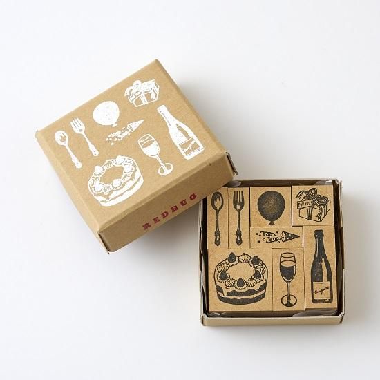 Redbug パーティーなラバースタンプセット - C/STORE