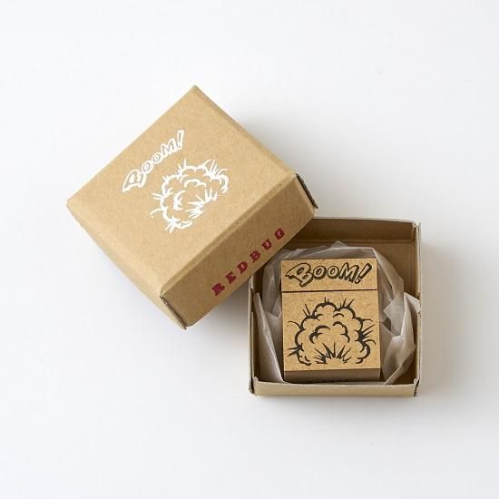 Redbug BOOM！爆発のラバースタンプセット - C/STORE