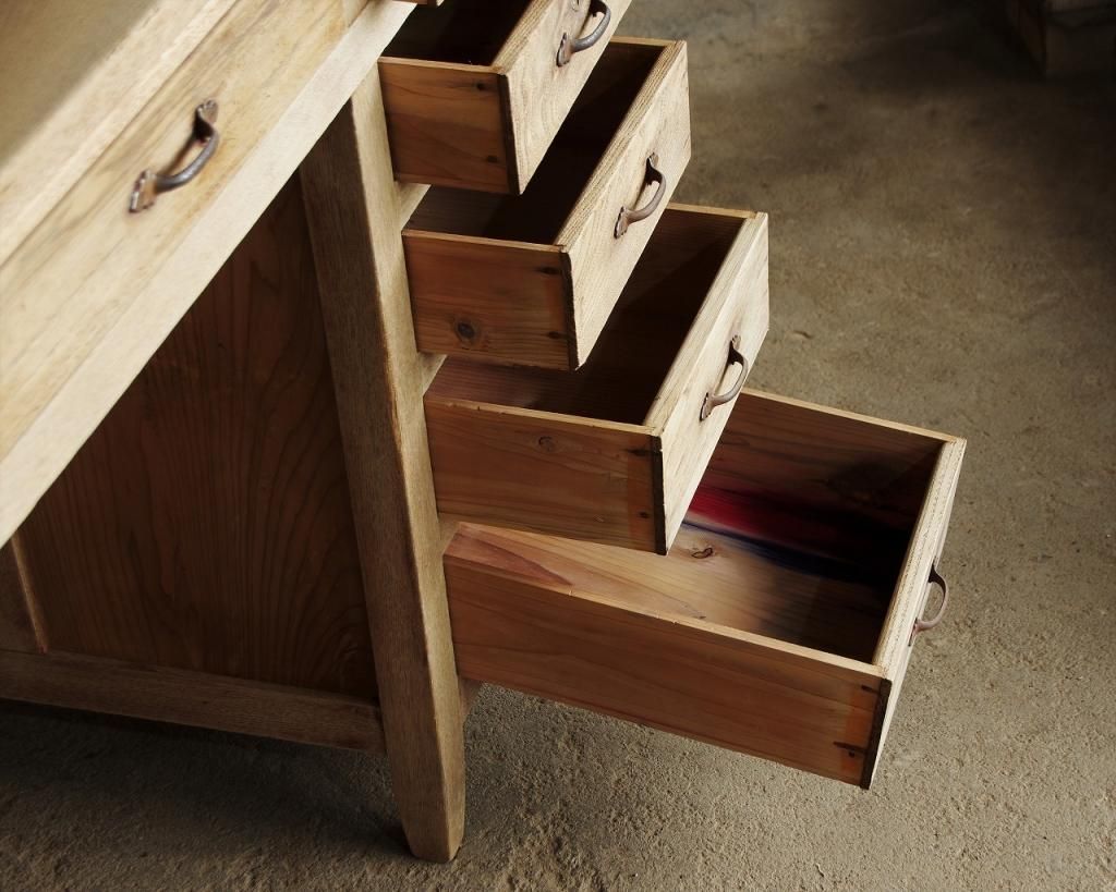 片袖机／デスク アンティーク 古家具