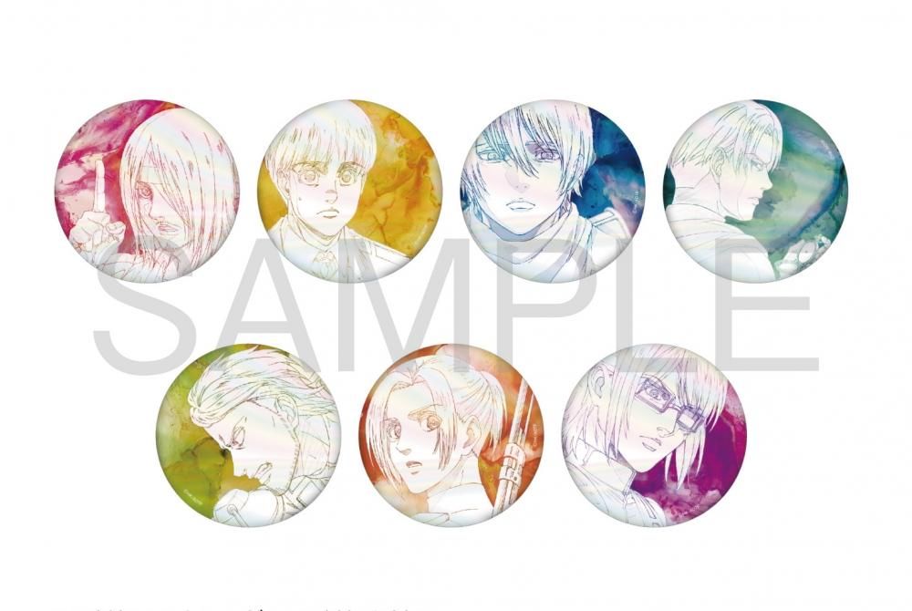 缶バッジコレクション 進撃の巨人 The Final Season コンプリート