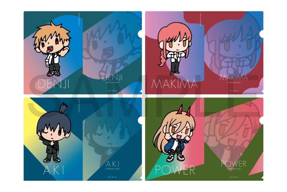 チェンソーマン クリアファイル4枚セット - ANIGA-TER