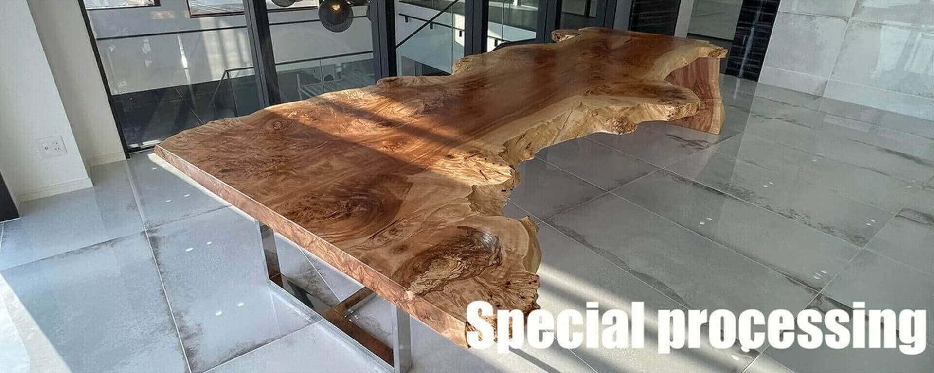 一枚板テーブル 通販｜大阪｜一枚板・無垢板家具工房 see-saw