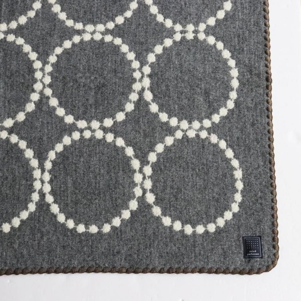 ミナペルホネン ウールブランケット tambourine/72.5×105cm｜三島家具