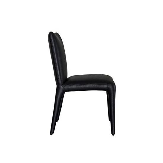 HALO】 MONZA SMALL DINING CHAIR / HAND TIPPED BLACK - SHOP ASPLUND