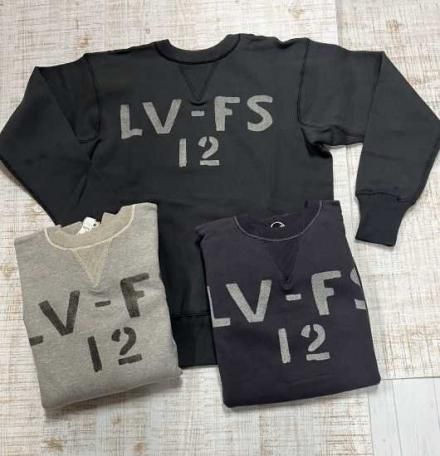 ウエアハウス Lot.403 ”LV-FS 12” プリントスウェットシャツ セット