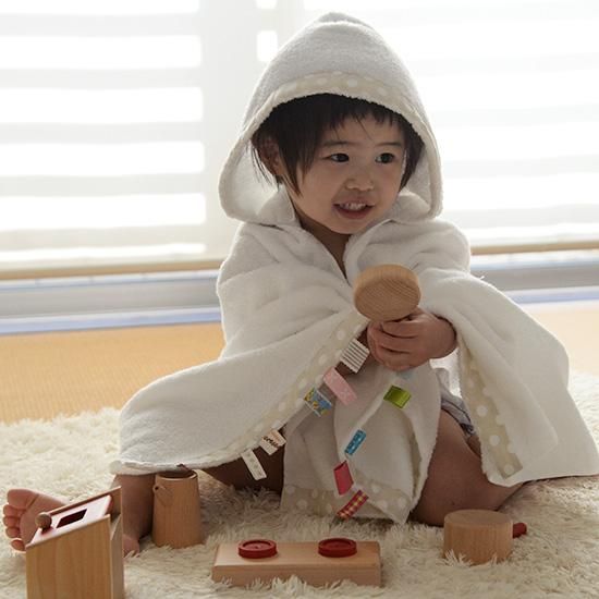 今治タオル｜クレシェンド｜パウダーにぎにぎフード付きバスタオル