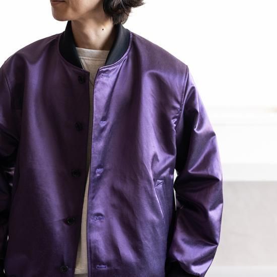 Jackman Satin Award Jacket 2色展開 - Maiden Voyage