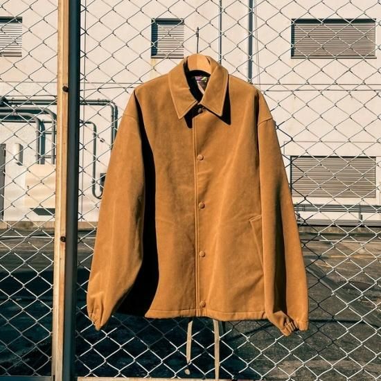 SALE 40%OFF【is-ness/イズネス】SYNTHETIC LEATHER COACHES JACKET