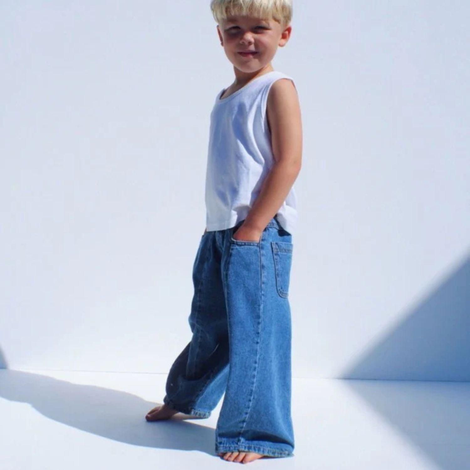 ZIGGY ZAZA suki denim jean - blue - BOLO