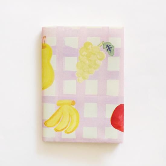 ブックカバーとしおりのセット「フルーツ」 - Papermessaage