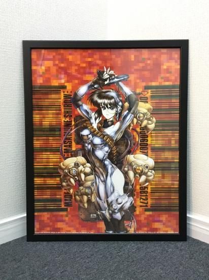 GHOST IN THE SHELL 攻殻機動隊 ポスター 草薙素子 [BARCODE] - KITAYA