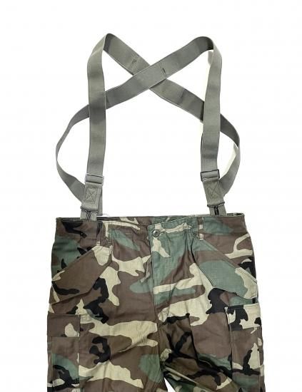 80's アメリカ軍 M-65 フィールド カーゴパンツ ウッドランドカモ 迷彩