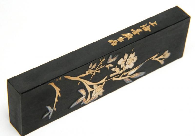 旧墨 鉄斎翁書画寶墨 (側：行書体) 1/8型 二両 1970年代 - 書道用具