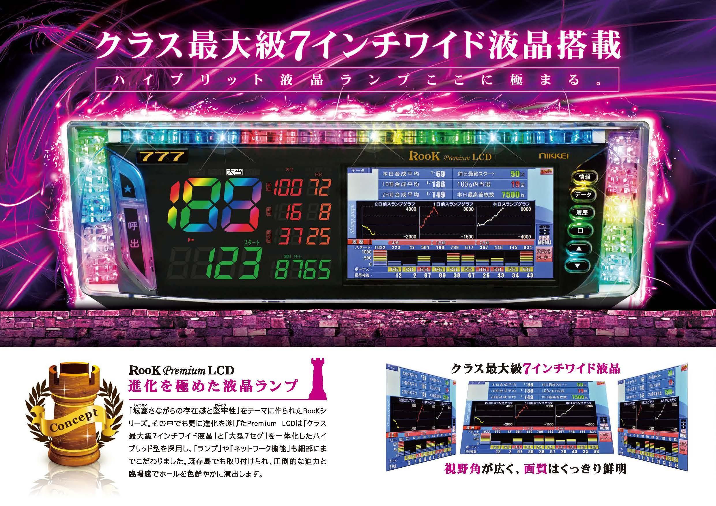 日恵製作所 ルークプレミアムLCD - パチンコ部品(パーツ)、工具