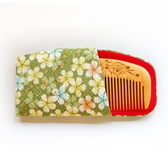 彫解櫛3寸（梅）さつまつげ - つげ櫛工房 辻忠商店 オンラインショップ