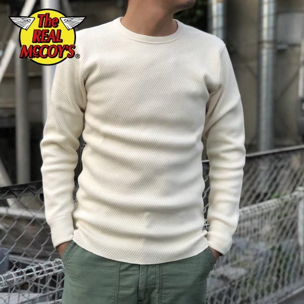 ザ リアルマッコイズ ミリタリー サーマルシャツ 長袖 MILITARY
