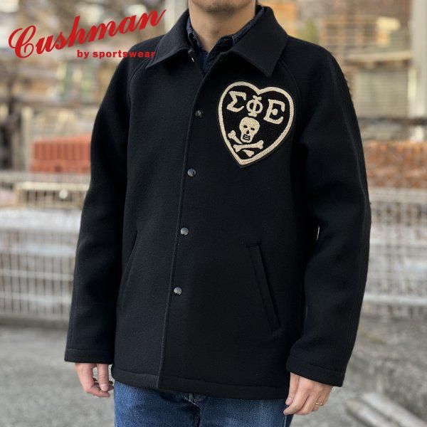 クッシュマン メルトンコーチジャケット ウール 21380 MELTON COACH