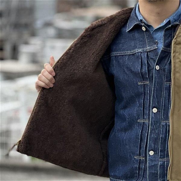 ザ リアルマッコイズ MJ23107 USN ALPACA VEST アルパカベスト