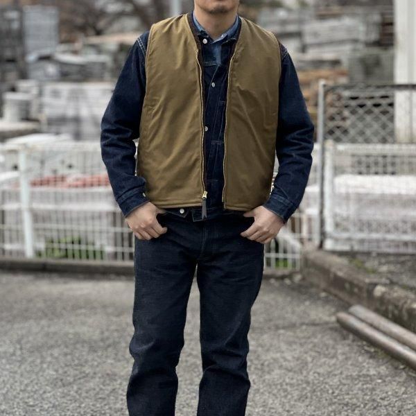 ザ リアルマッコイズ MJ23107 USN ALPACA VEST アルパカベスト