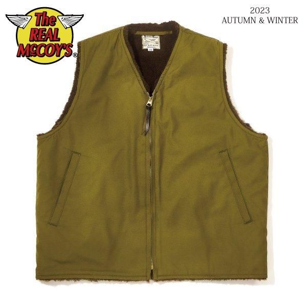 ザ リアルマッコイズ MJ23107 USN ALPACA VEST アルパカベスト