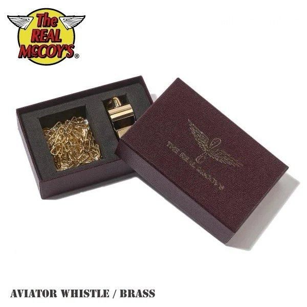 ザ リアルマッコイズ MA23102 AVIATOR WHISTLE / BRASS アビエーター