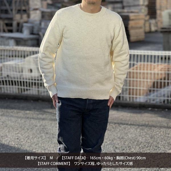ザ リアルマッコイズ MC23014 COTTON CREWNECK SWEATER クルーネック